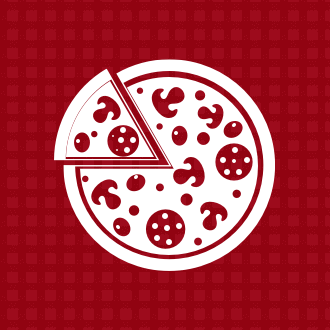 location grid placeholder pizza graphic